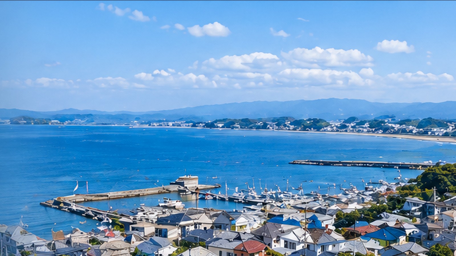 三浦市の海沿い住宅地や空き家のイメージ